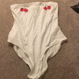 Cherry body suit